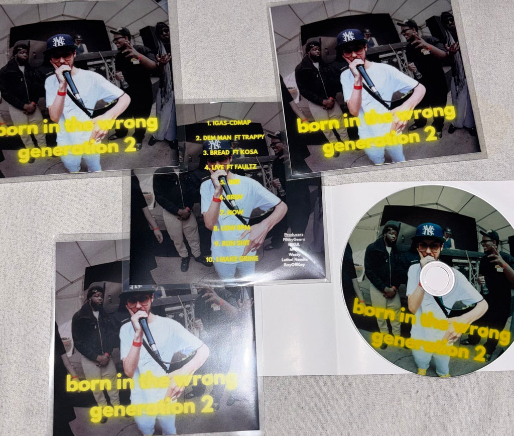 Born In The Wrong Generation 2 (SIGNED CD)